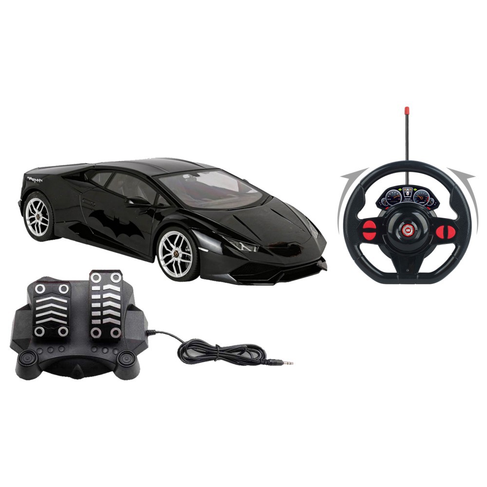 Carrinho Controle Remoto Candide Batman Destemido 7 Funções