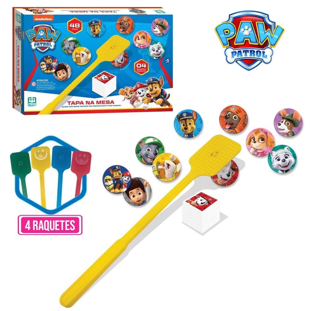 Jogo Infantil Brinquedo Kit Pintura Patrulha Canina