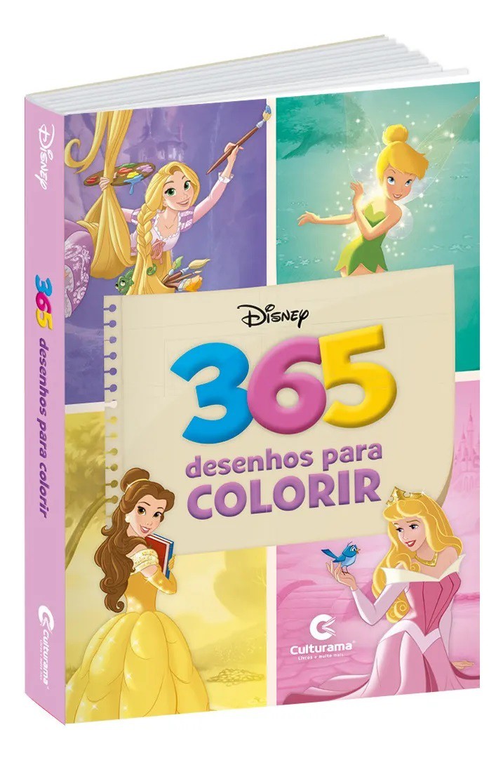 30 Desenhos de Princesas Pequenos e Grandes para Colorir