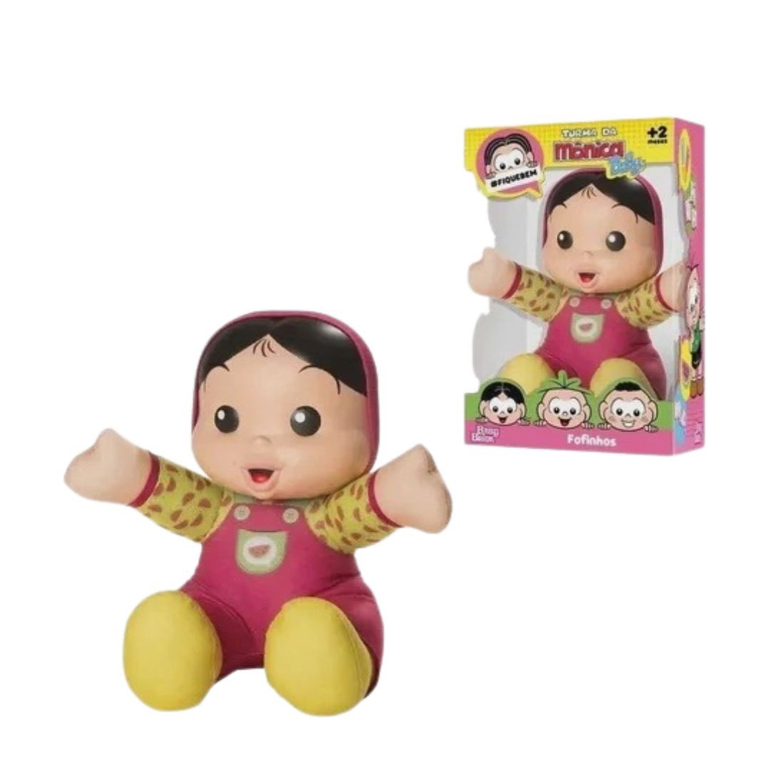 Boneca Magali Baby - Turma Da Monica - 1044 - NovaBrink - Real Brinquedos