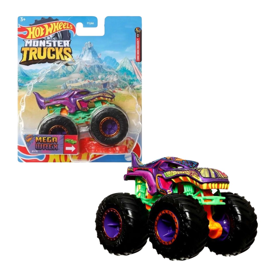 Carrinhos Hot Wheels Monster Truck Roxo Mattel GWW13 - Carrinho de