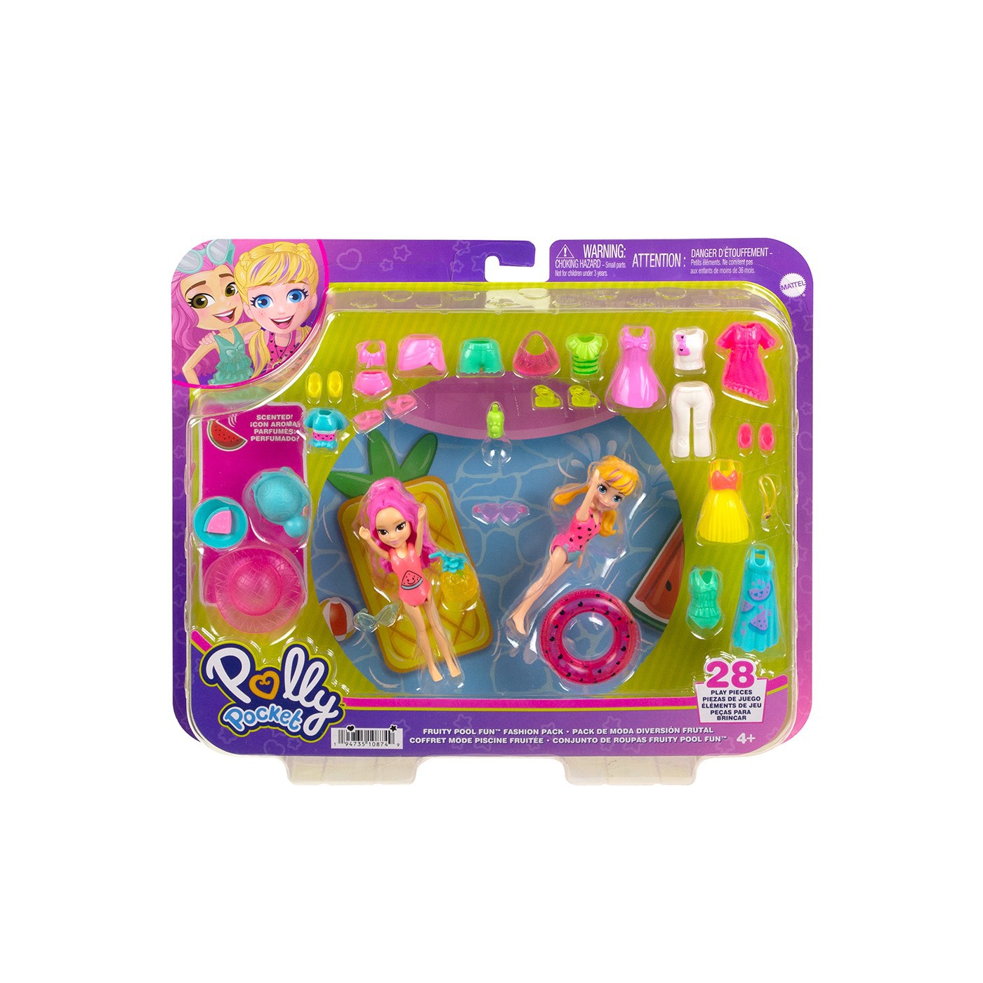 POLLY POCKET BONECA DE AVENTURAS GDL97 MATTEL