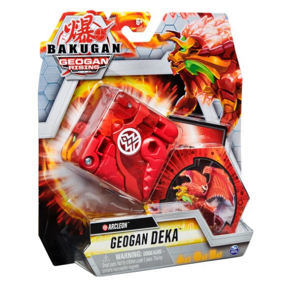 Bakugan Geogan Deka, Arcleon, Jumbo Collectible Transforming Figure, per bambini dai 6 anni in su