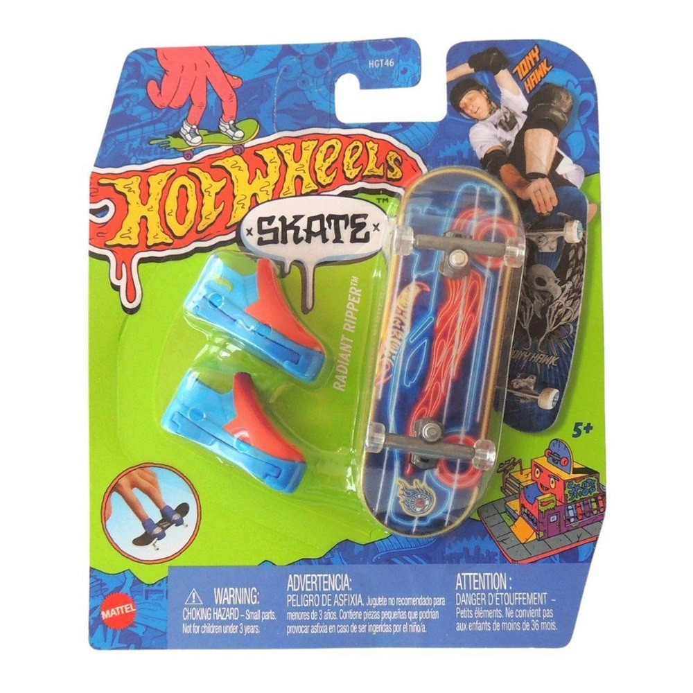 Conjunto Pista E Acessórios - Hot Wheels - Skate - Mattel