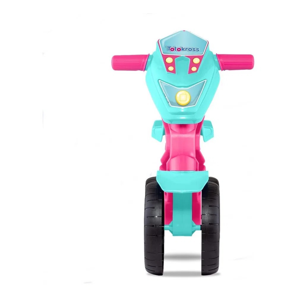 Moto de Equilíbrio - 4 Rodas Sem Pedal - Totokross Rosa - 8017 - Cardo ...