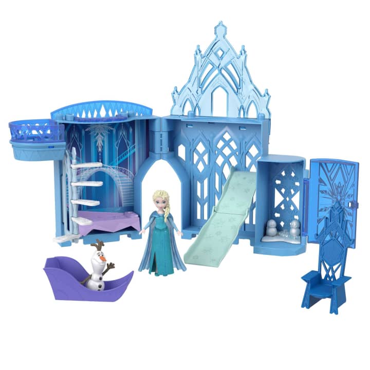 Disney Frozen Palácio Castelo De Gelo - HLX01 - Mattel - Real Brinquedos