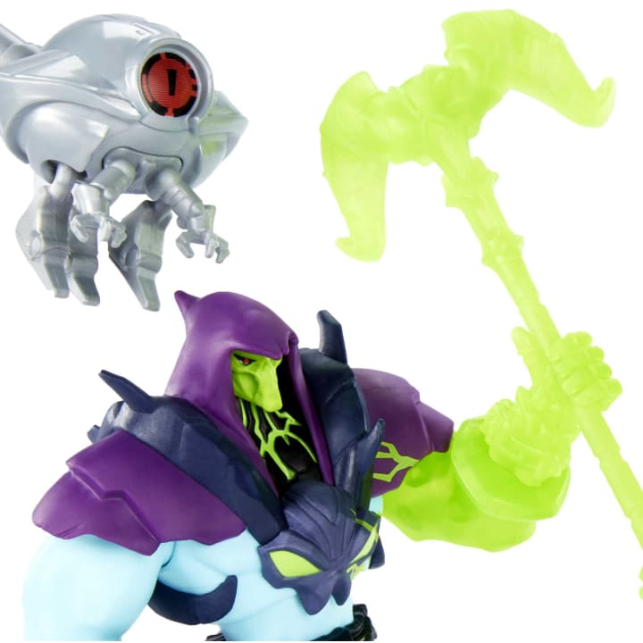 MOTU BATTLE FOR Eternia He-Man vs Chaos Modellino Energy Skeletor 2pk