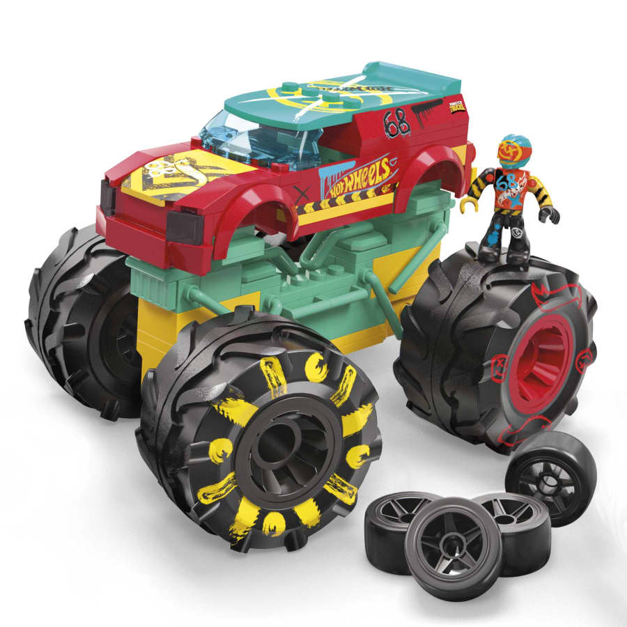 Mega construx Hot Wheels Monster Trucks Pista Demo Derby