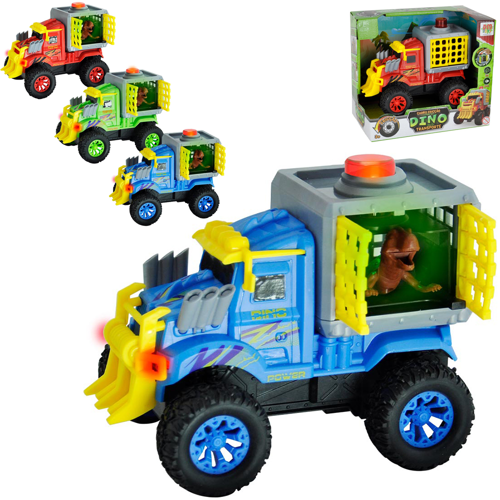 Carrinho Dino Divertido - DM Toys - Button Shop