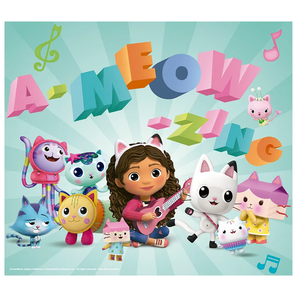 Puzzle 48 peças Gabby's Dollhouse 4374 Grow Real Brinquedos