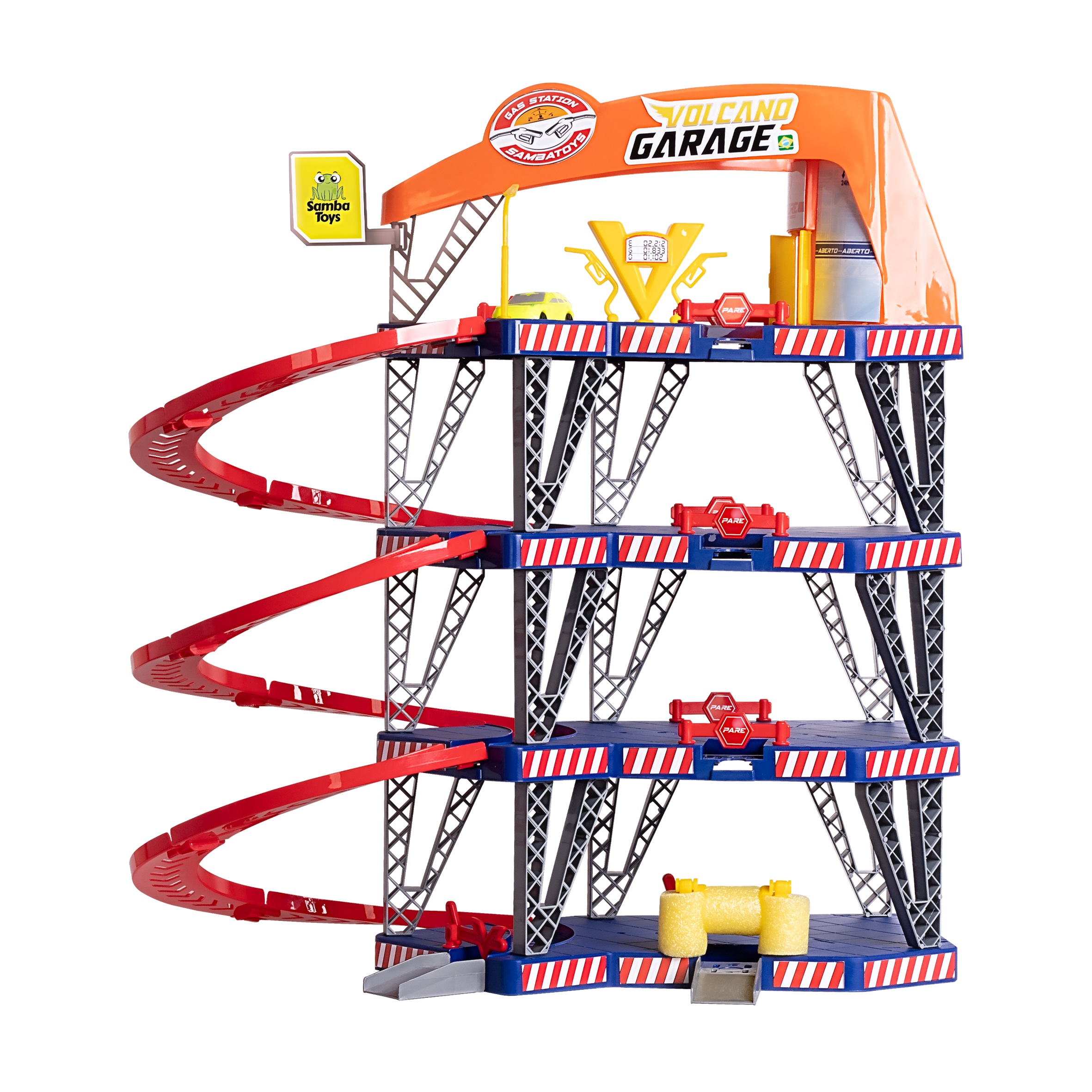 Mega Super Garage De 4 Andares Volcano Tower De 63 - Alfabay