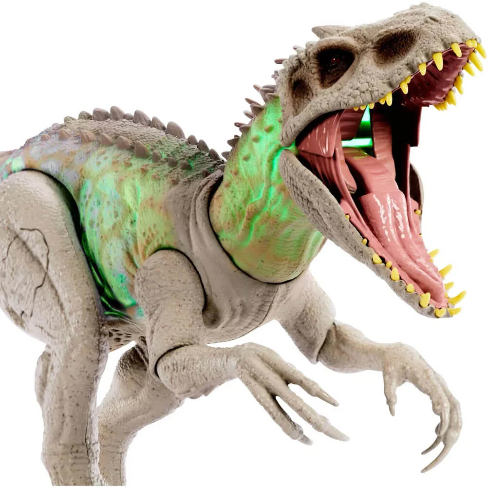 Dinossauro Indominus Rex Camuflagem - HNT63 - Mattel - Real Brinquedos