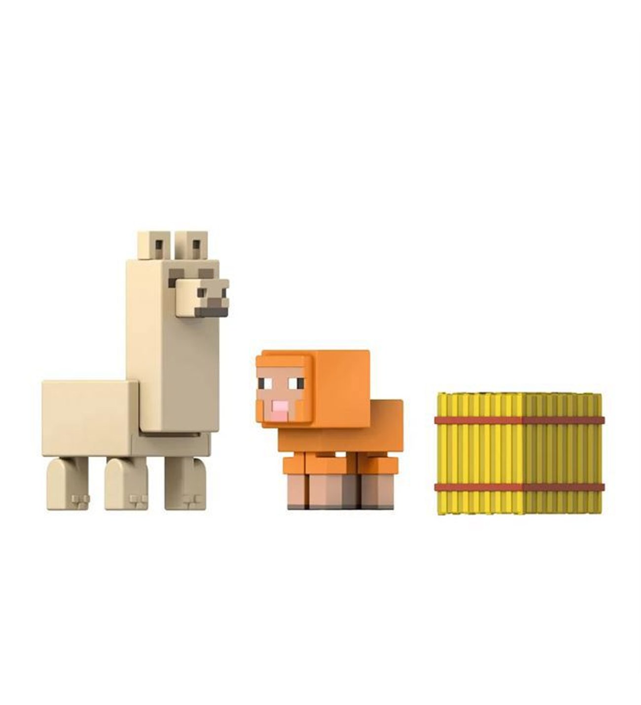 Boneco Minecraft Pack de Filhotes e Acessório 7Cm Gtp08/JNC33 Mattel ...