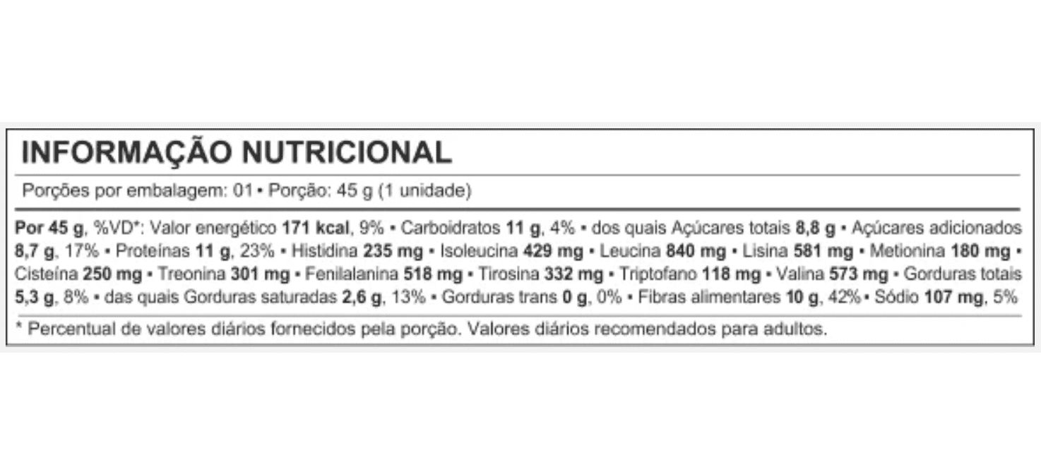 Barra De Proteína Vegana Lightness Sabor Chocolate Bio2 Cx12 Un De 45g Evolveg Shopping 100 2196