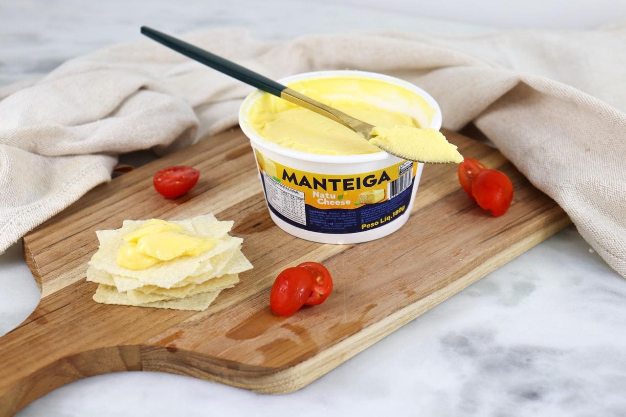 Manteiga Vegetal Sem Gl ten Sem Lactose NatuCheese 180g Evolveg manteiga-vegetal-sem-gl-ten-sem-lactose-natucheese-180g-evolveg