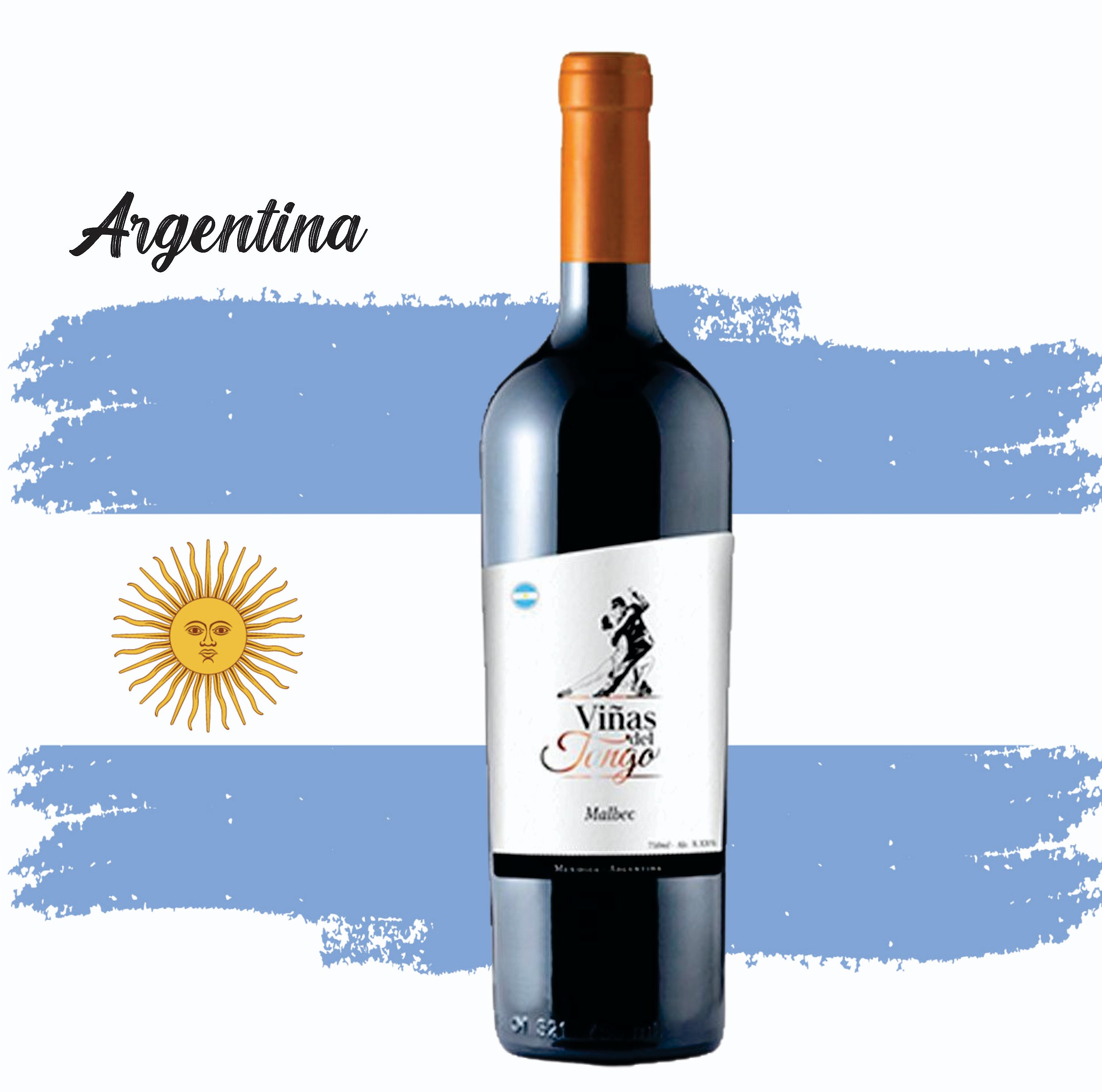 Viñas del Tango Malbec 750ml - Autêntico Vinho Tinto de Mendoza - Bravo  Distribuidora