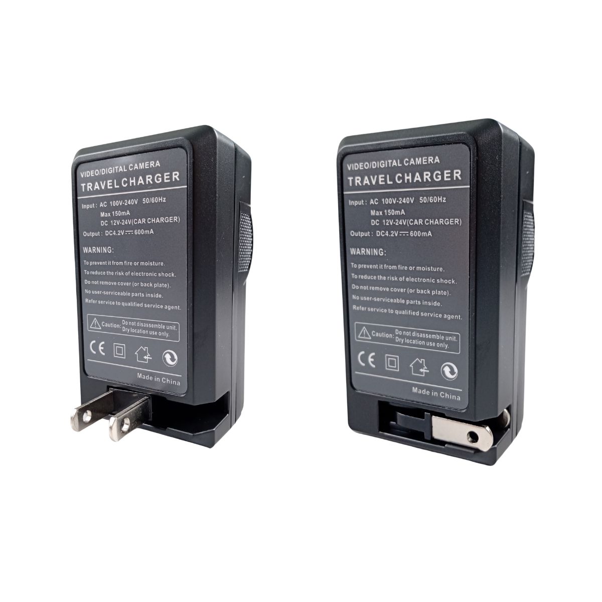 HOSAN 2 Batterie Ricaricabili Li-50B Da 1050mAh Con Doppio Caricabatterie USB, Compatibili Olympus E Pentax - 2