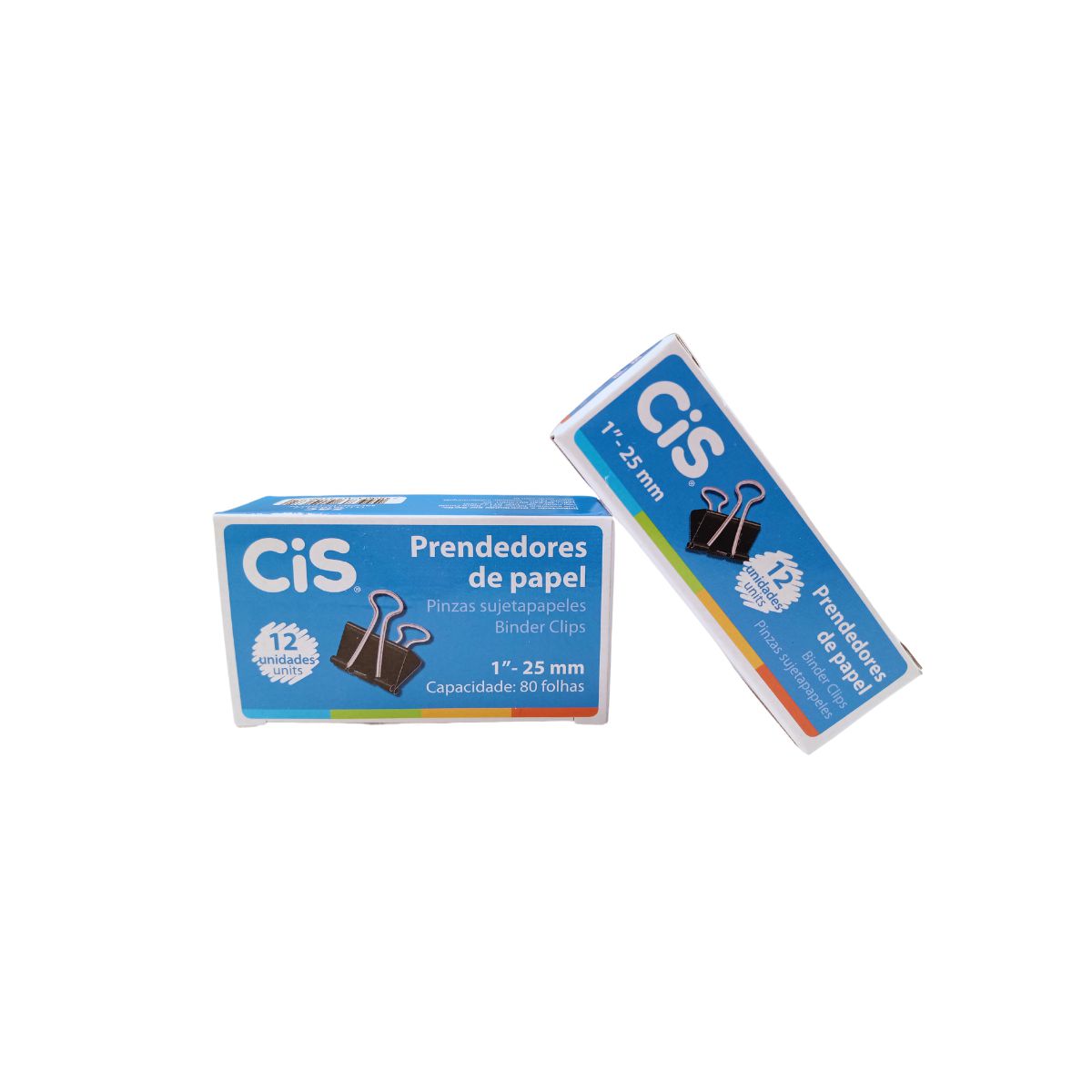 PRENDEDOR DE PAPEL 25MM CX C/12 291.5200 CIS Soluções em produtos