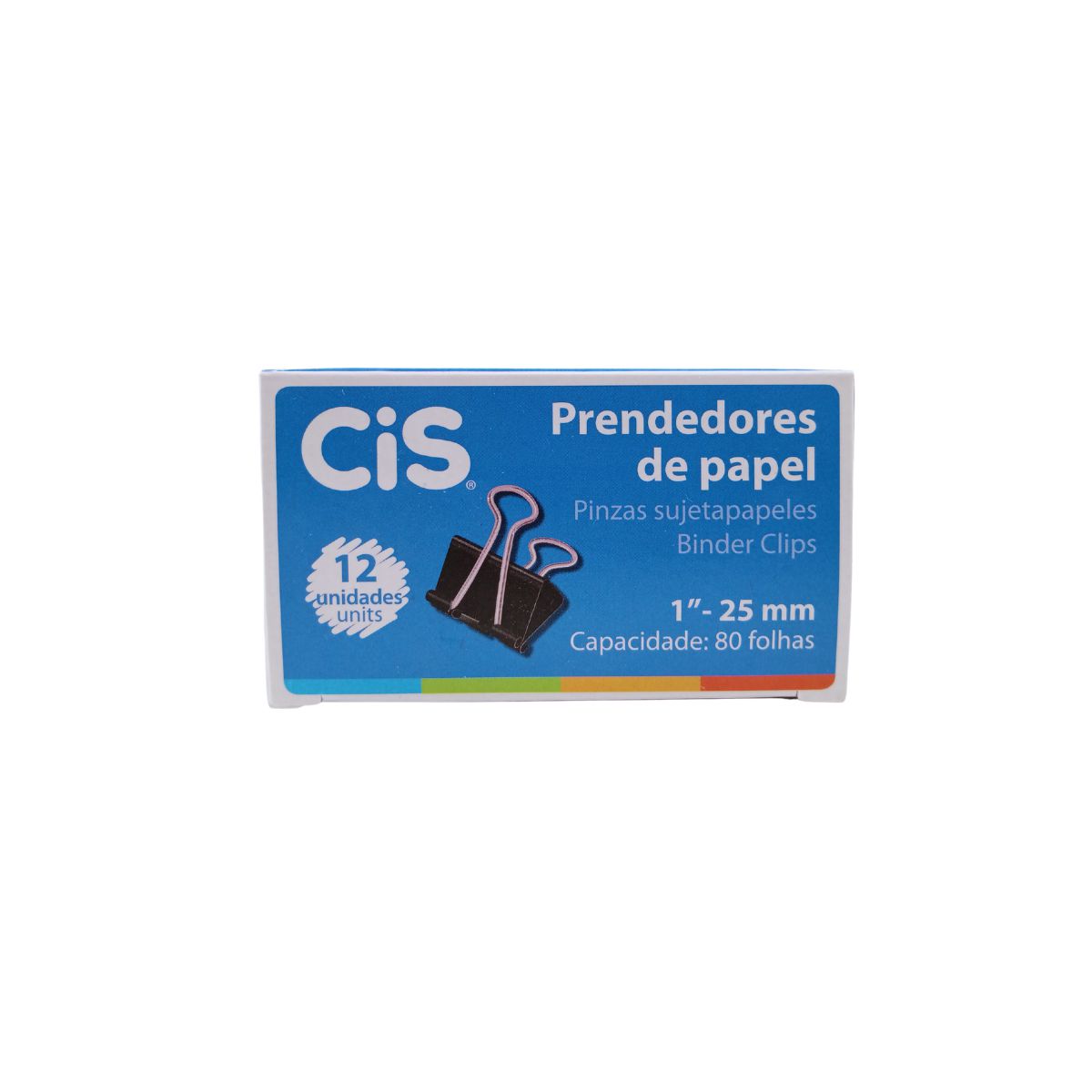 PRENDEDOR DE PAPEL 25MM CX C/12 291.5200 CIS Soluções em produtos