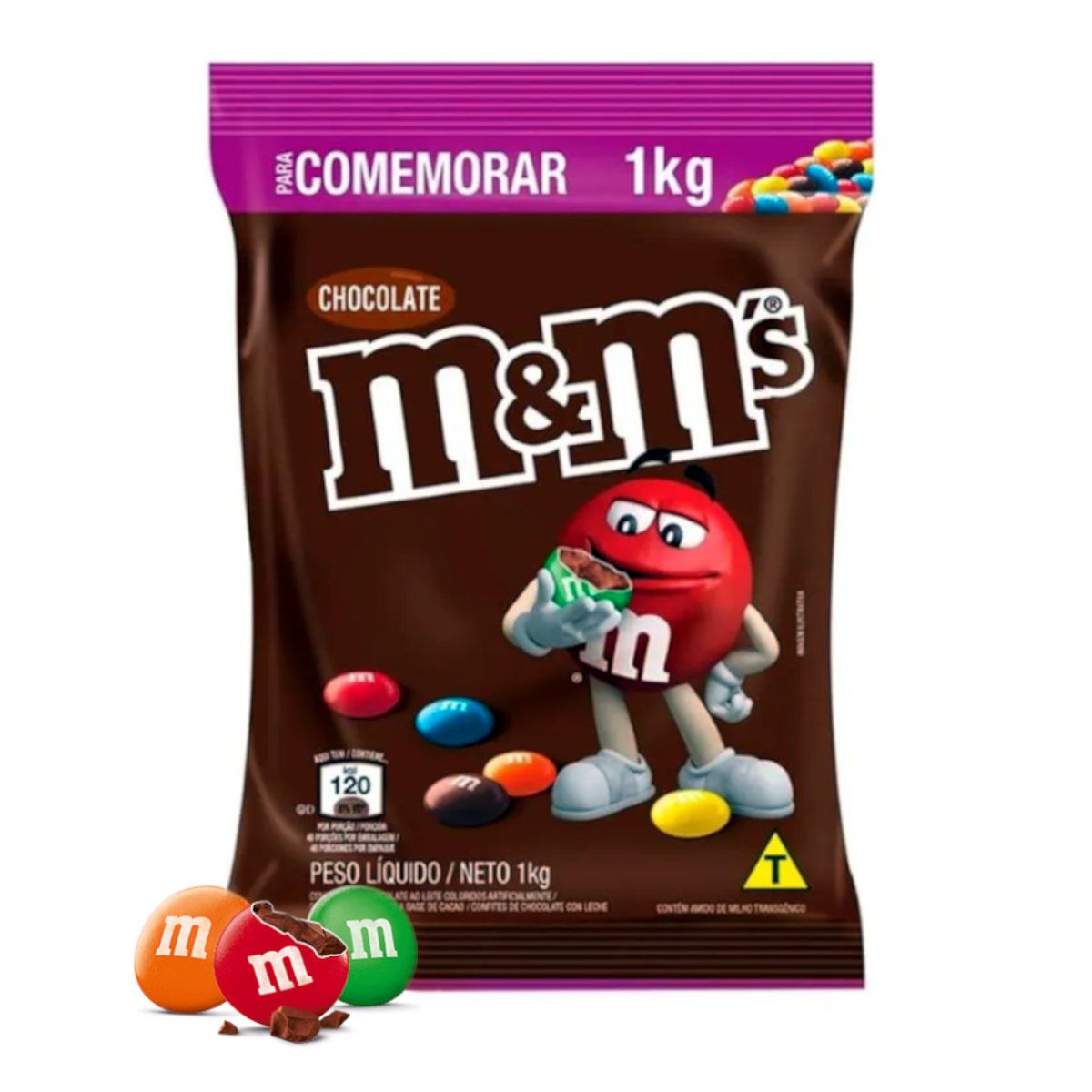 M&M Chocolate Ao Leite 1Kg - M&M'S - Os melhores Artigos para sua