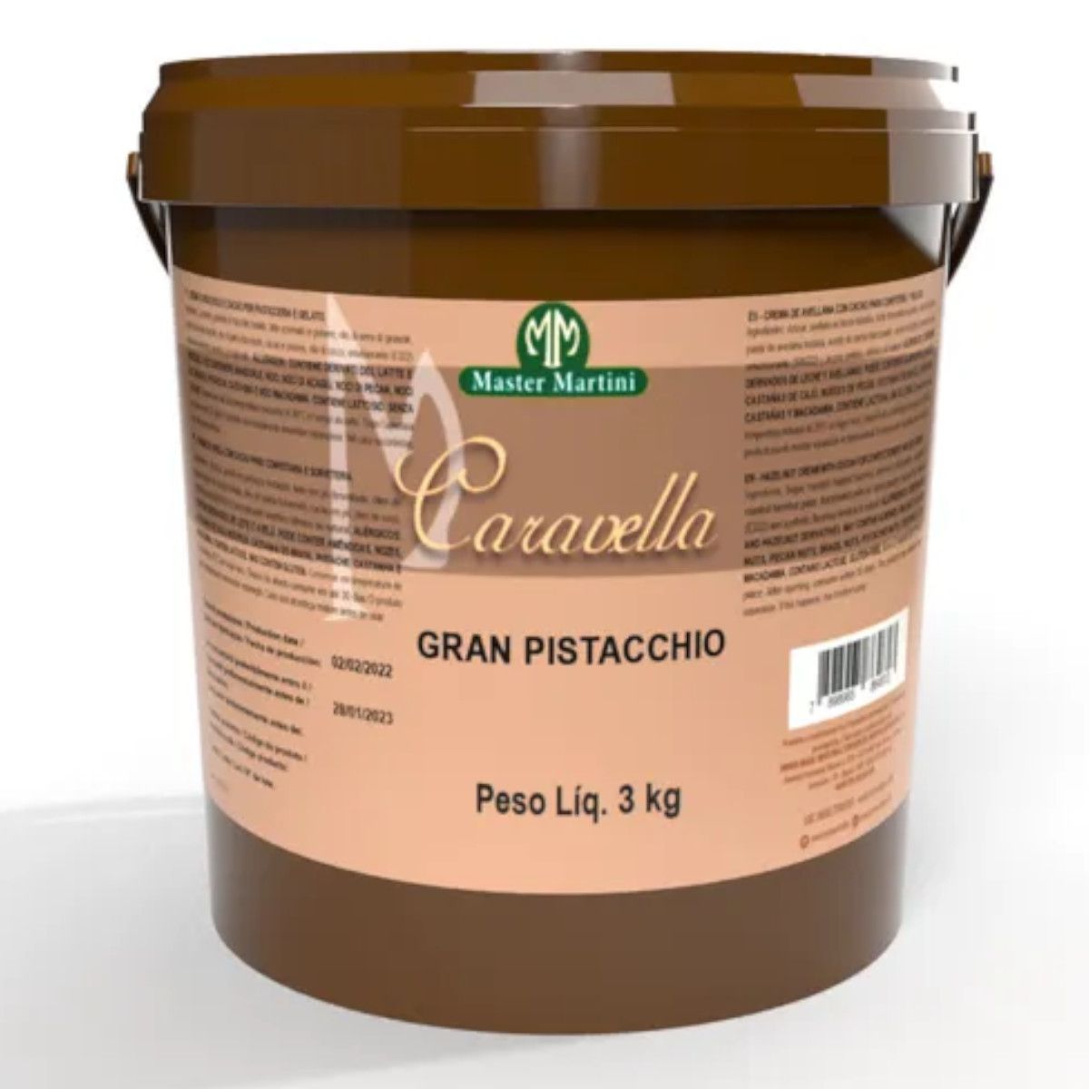 Creme Caravela Gran Pistacchio 3k - Master Martini - Os melhores