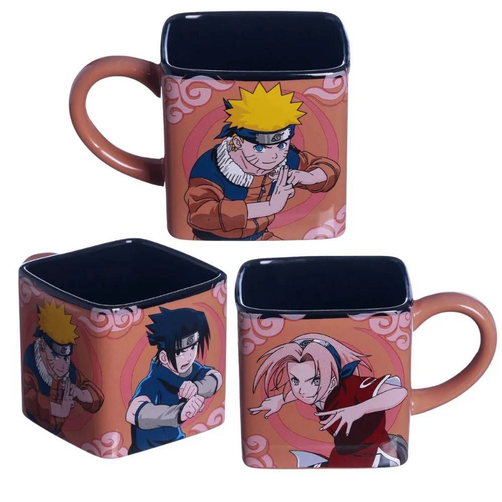 Caneca Aldeia da Folha - Naruto - Presentes Criativos e Diferentes