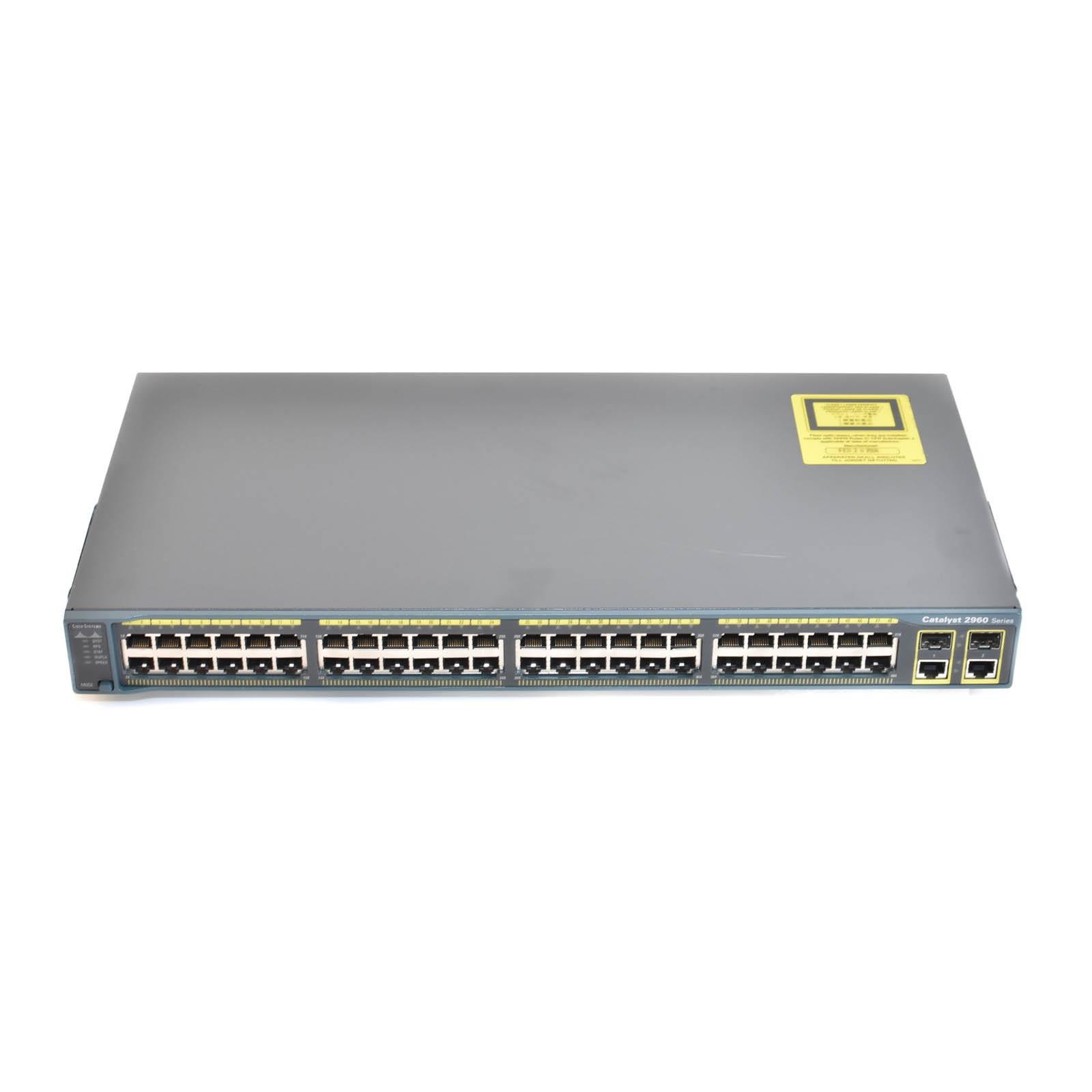 Switch Cisco Catalyst Ws-C2960-48Tc-L - 48X 100Mbps + 2 SFP