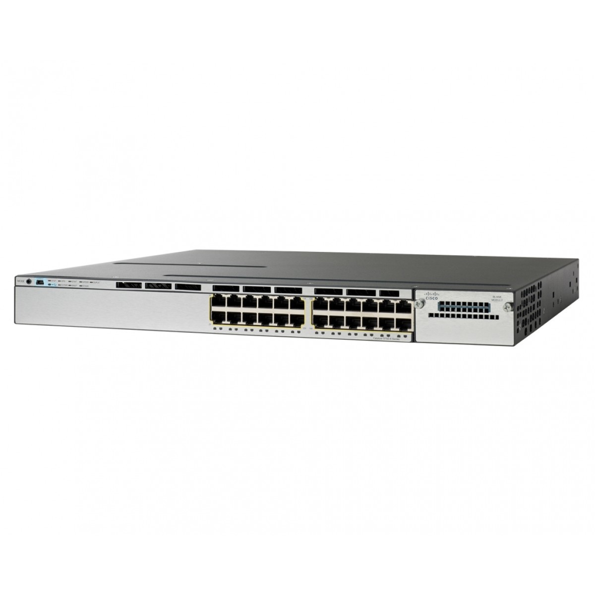 Switch Cisco Catalyst Ws-C3850-24P-S - 24x 1Gbps PoE+ - Seminovo