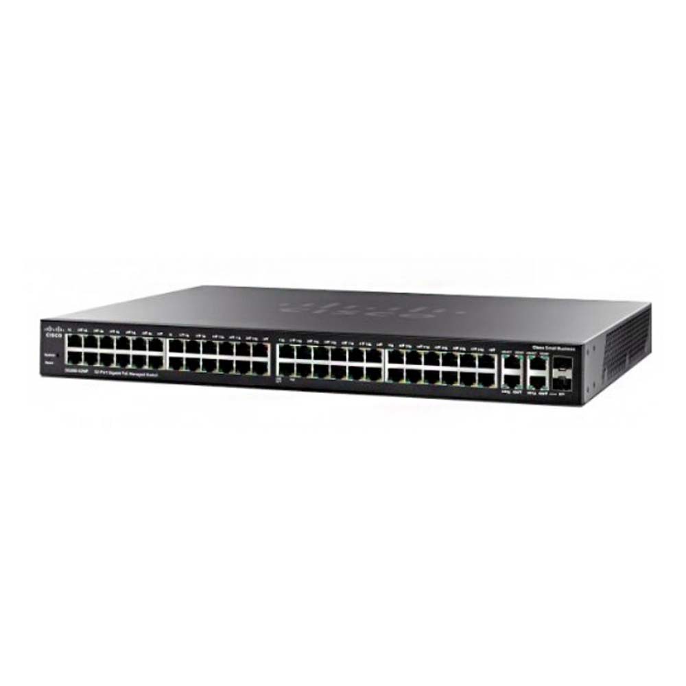Switch CISCO SG30052 52x Portas 1Gbps 2x Portas SFP Seminovo
