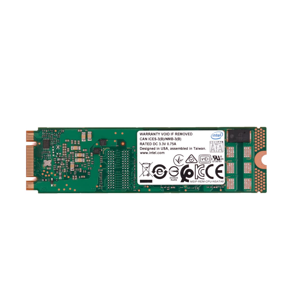 内蔵型SSD Intel SSD 480GB SATA SSD SSD Intel 480Gb SATA III M.2 6GB/S Leitura 560MB/S Gravação