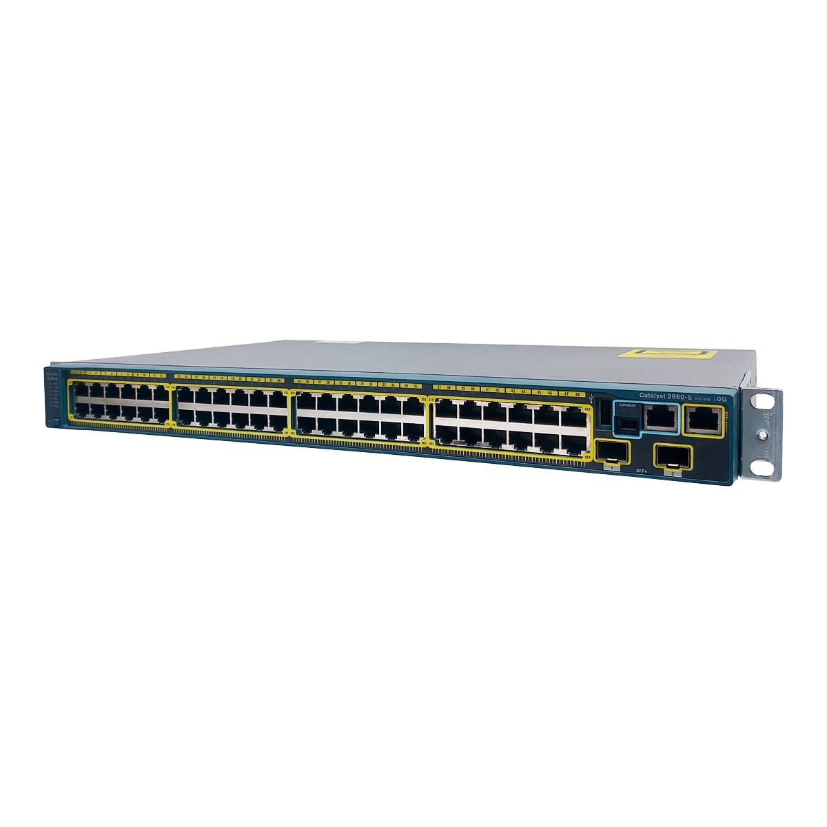 Switch Cisco Catalyst WS-C2960S-48TD-L - 48x Gigabit + 2x SFP+ ...