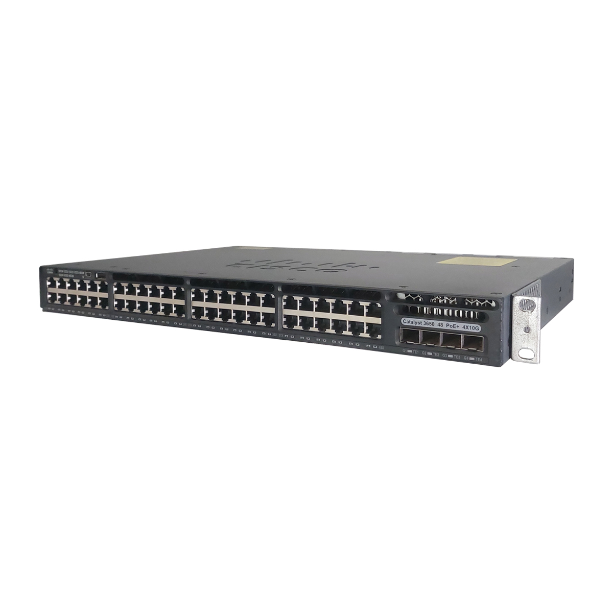 Switch Cisco Catalyst 48xGigabit PoE+ 4x10G SFP+ (WS-C3650-48FQM-S