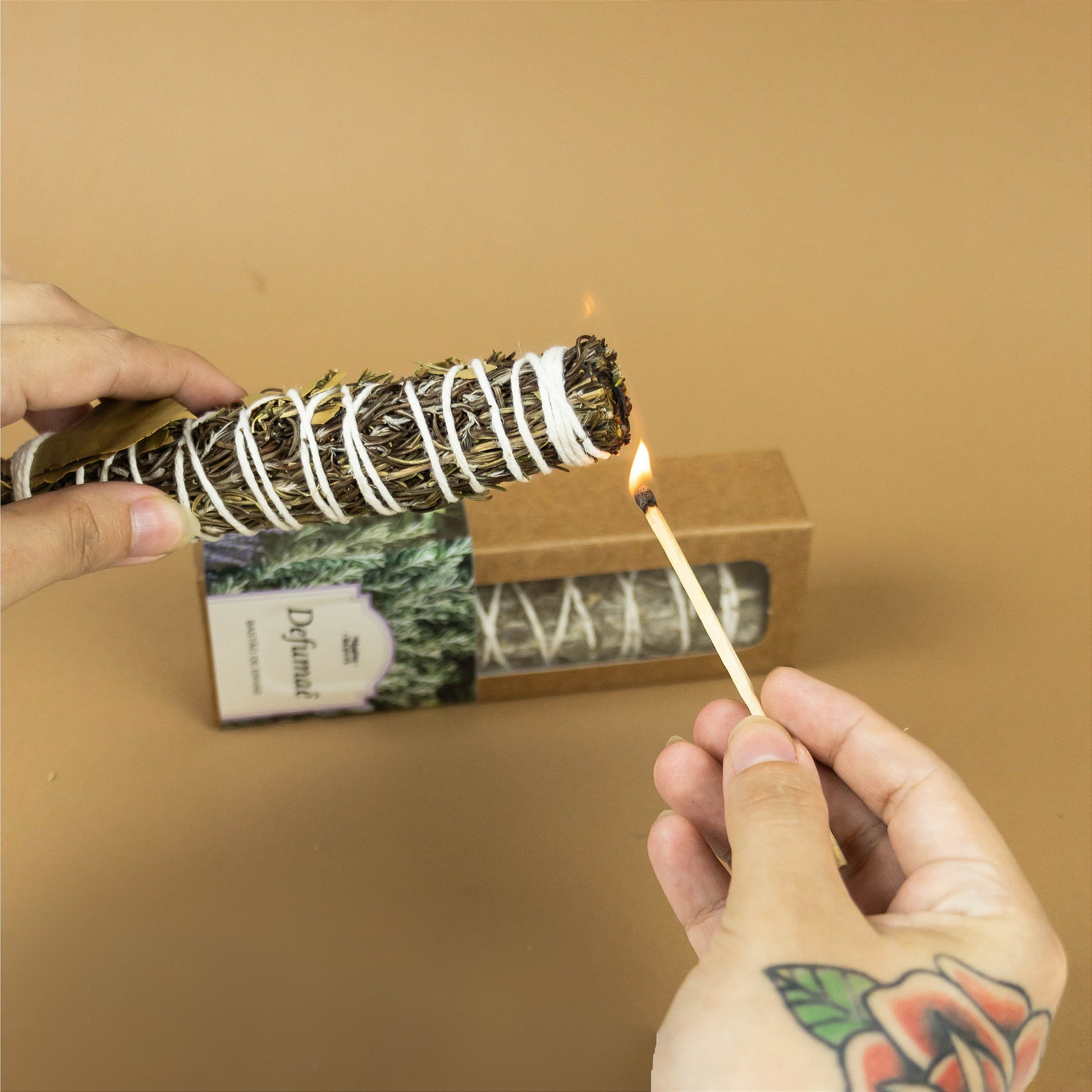 Kit 2 Tubos Defumador XOIEPZE - 5 Horas De Fumaça