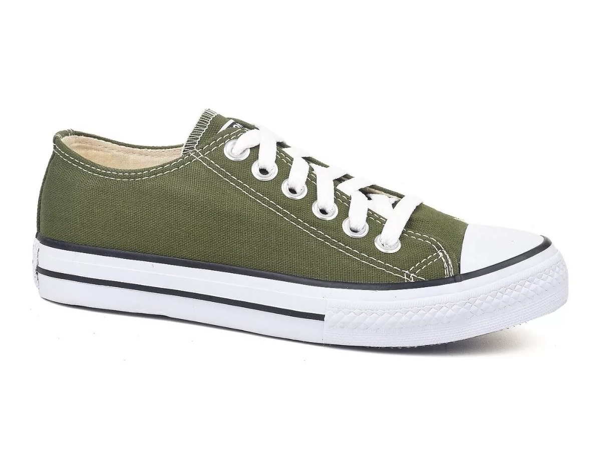 Tênis Converse All Star Cano Alto Verde Militar