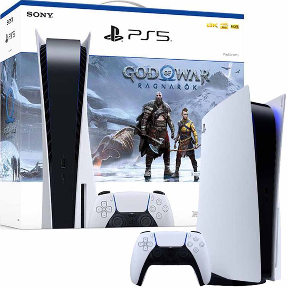 PS4 Slim 1TB - Edição God of War Ragnarok - NOVO - Nova Era Games e  Informática