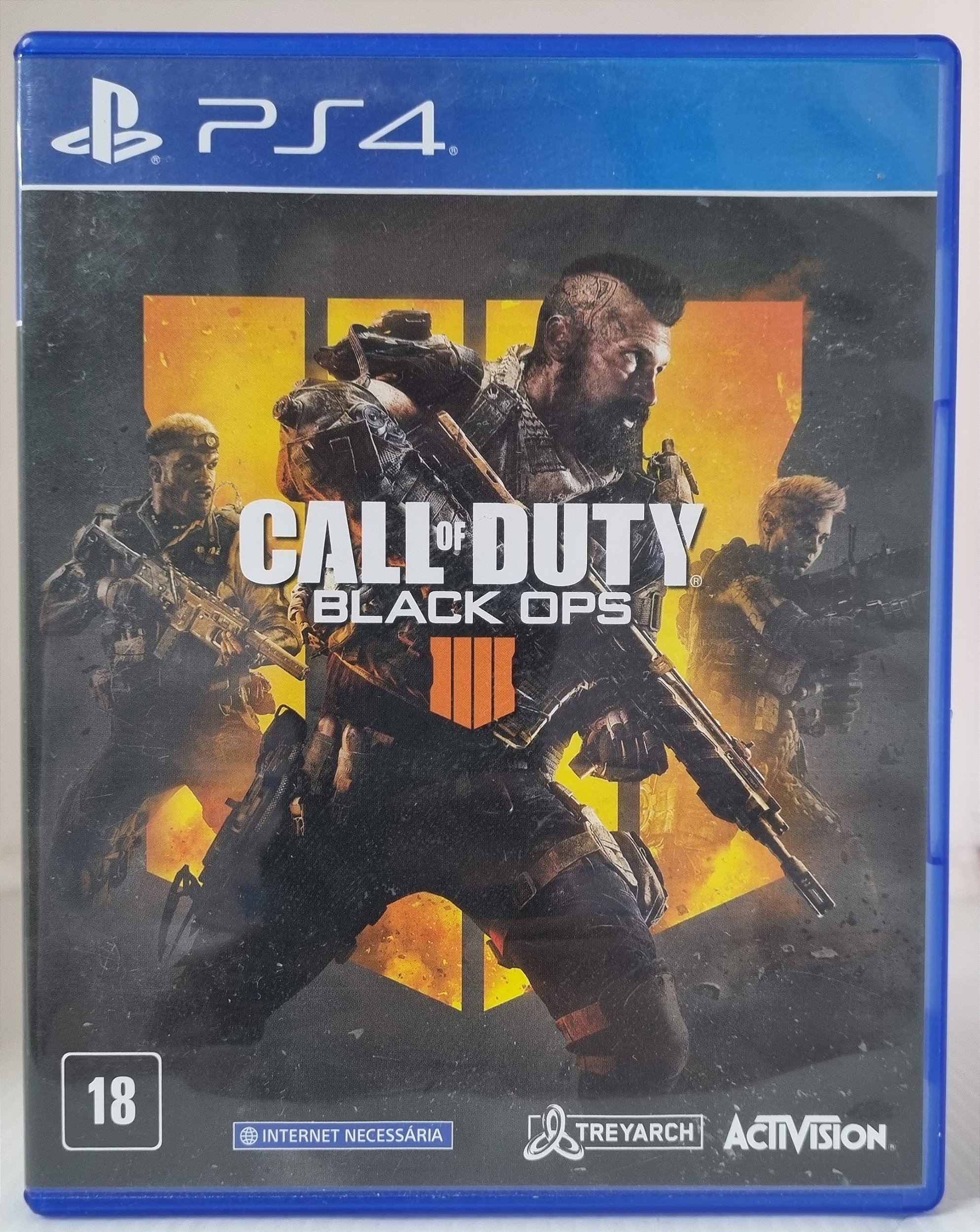 Call Of Duty Black Ops 4 - PS4 (Mídia Física) - USADO - Nova Era