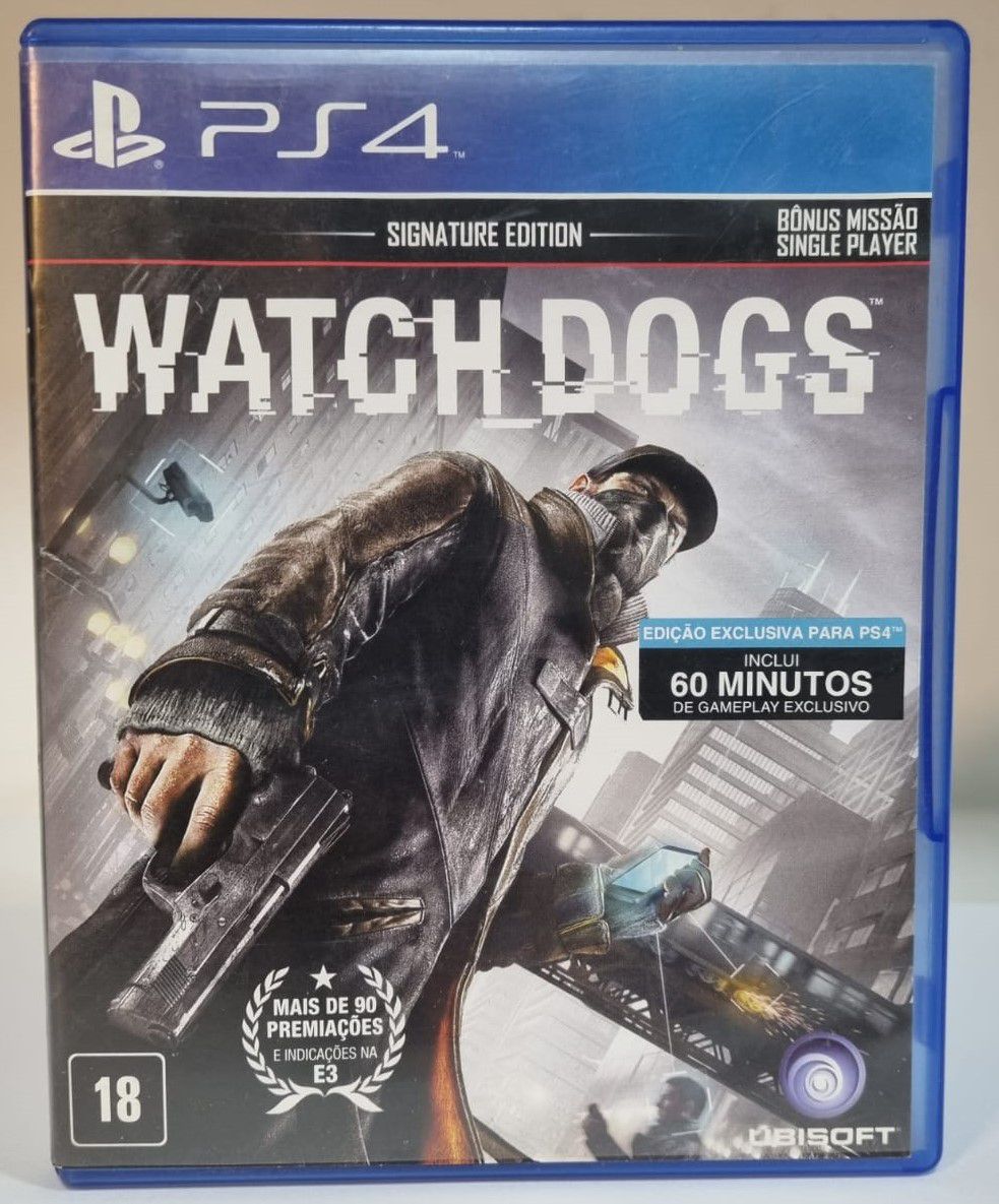 Watch Dogs - PS4 (Mídia Física) - USADO - Nova Era Games e Informática