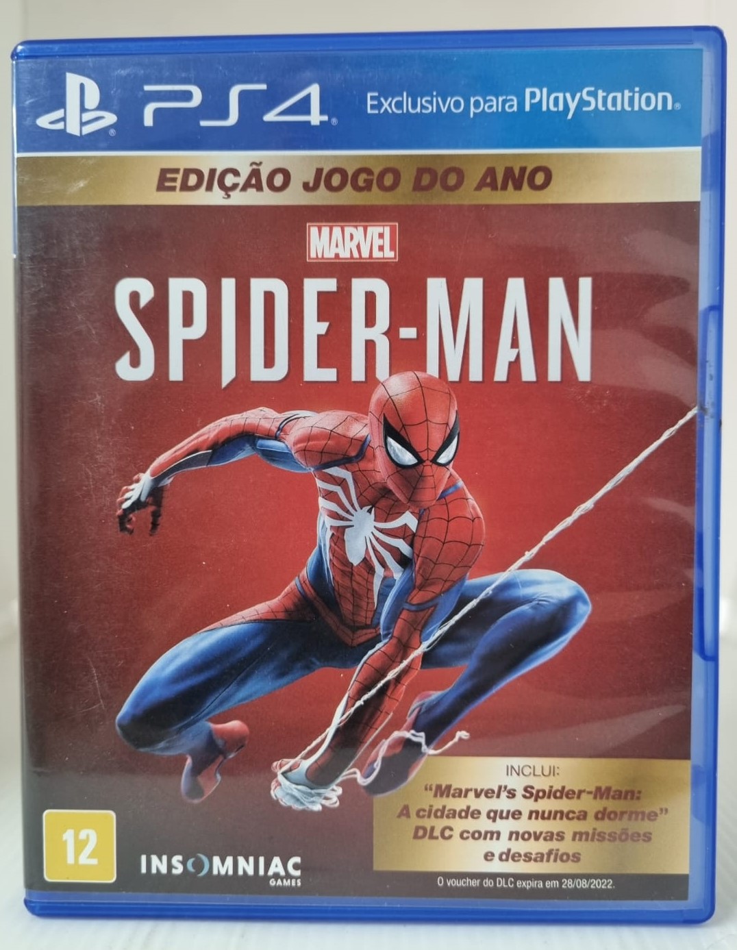 Marvel's Spider Man (Homem Aranha) - PS4 (Mídia Física) - USADO - Nova Era  Games e Informática