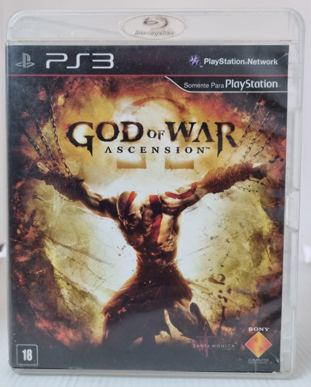 Jogo God of War 3 - Ps3 Mídia Física Usado