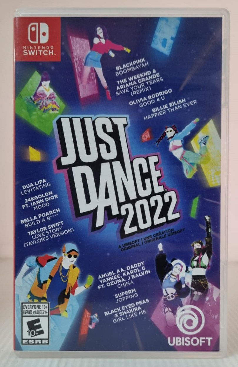 Just dance 2022 switch jogos nintendo switch tomar 2 jogos idade da música  3 +