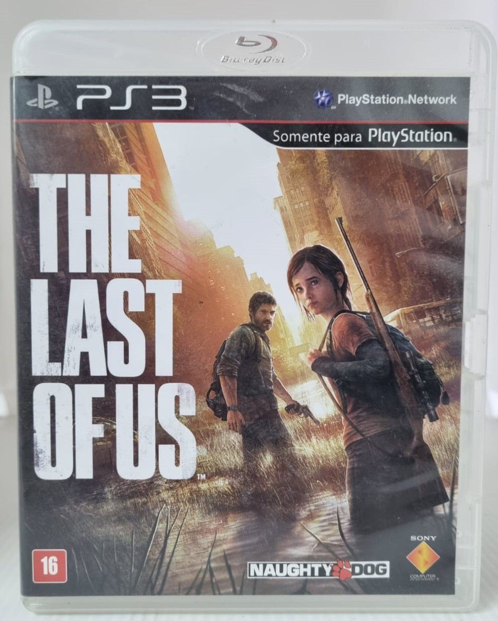 Jogo The Last of Us Encartelado - Ps4 Mídia Física Usado