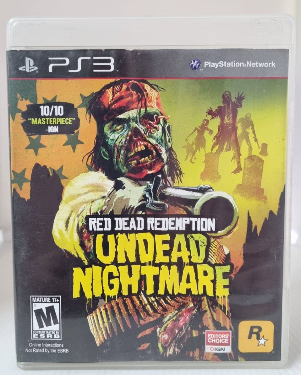 Red Dead Redemption: Undead Nightmare (Usado) - PS3 - Shock Games