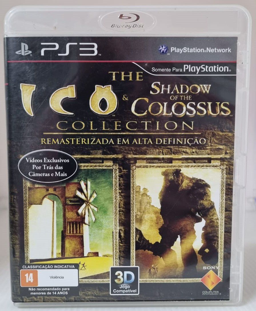 Jogo Shadow of the Colossus - PS4 - NOVO LACRADO MIDIA FISICA