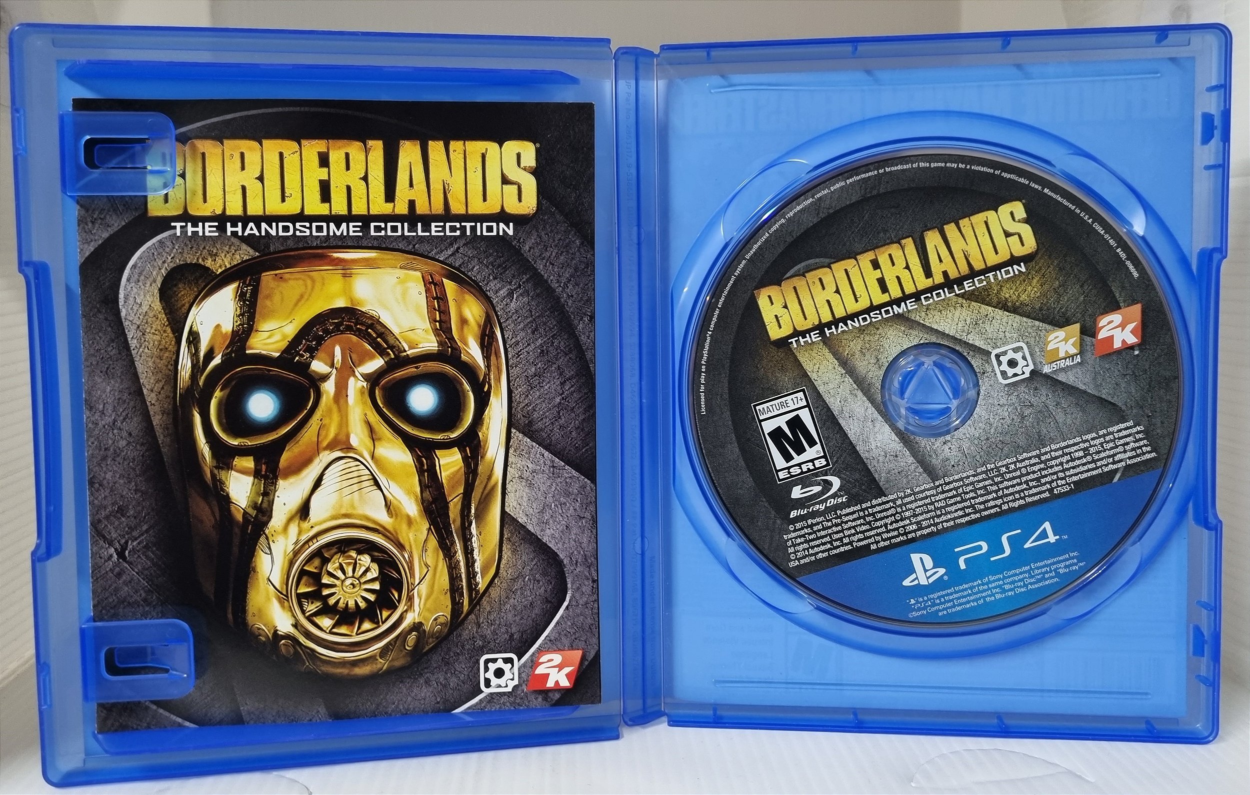 borderlands ps4 the handsome collection