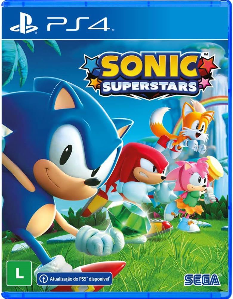 Jogo Ps5 Sonic Origins Plus Midia Fisica