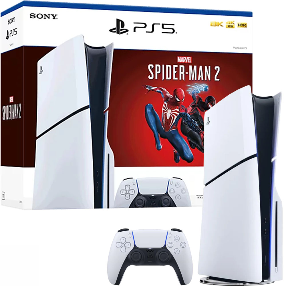 CONSOLA PLAY STATION PS5 SLIM 1TB SSD 8K CFI-2015A SPIDERMAN 2 - Mapy