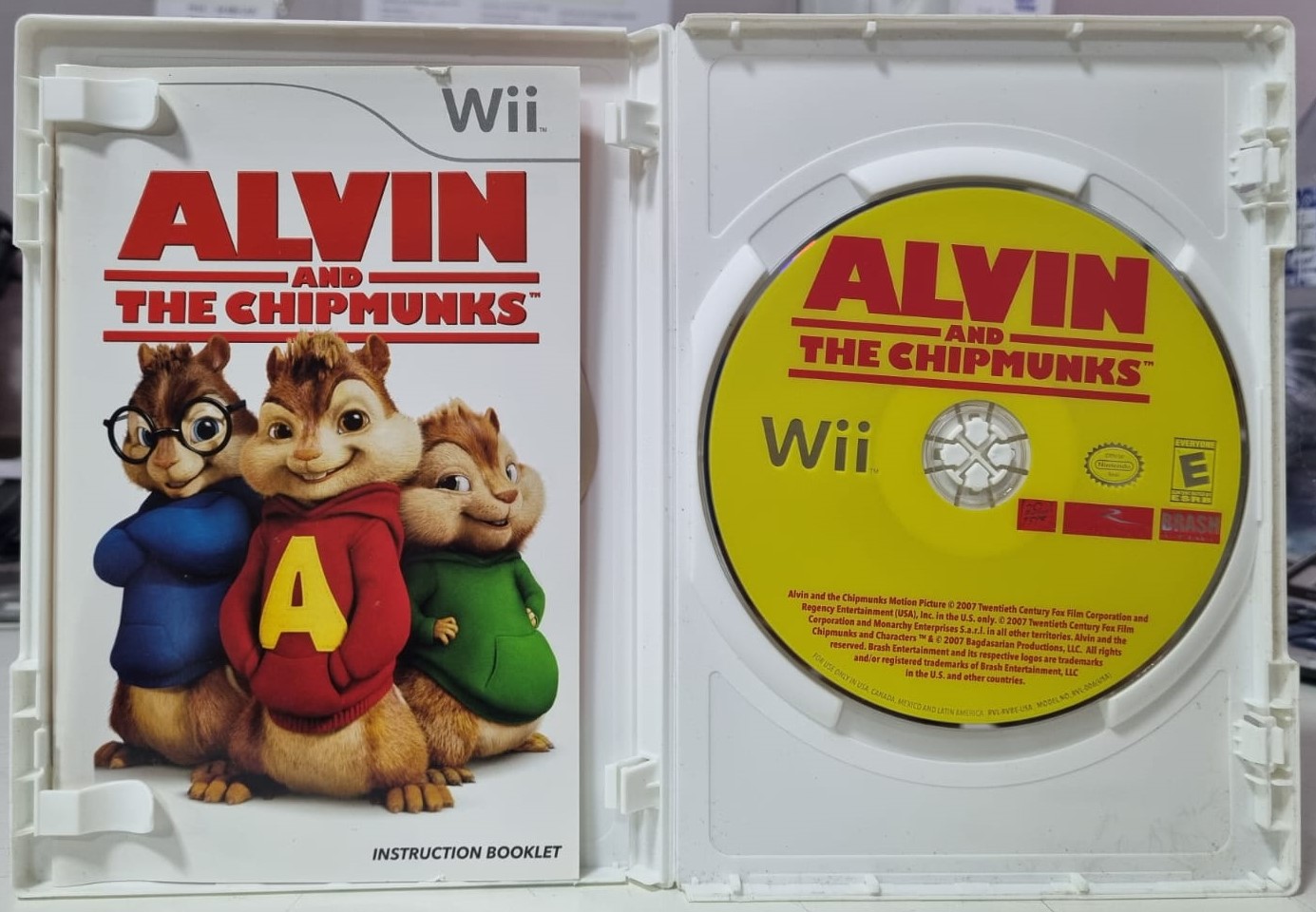 Alvin And The Chipmunks (Alvin e os Esquilos) - WII (Mídia Física ...