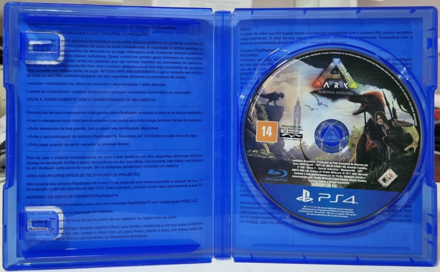 Ark Survival Evolved - PS4 (Mídia Física) - USADO - Nova Era Games e ...