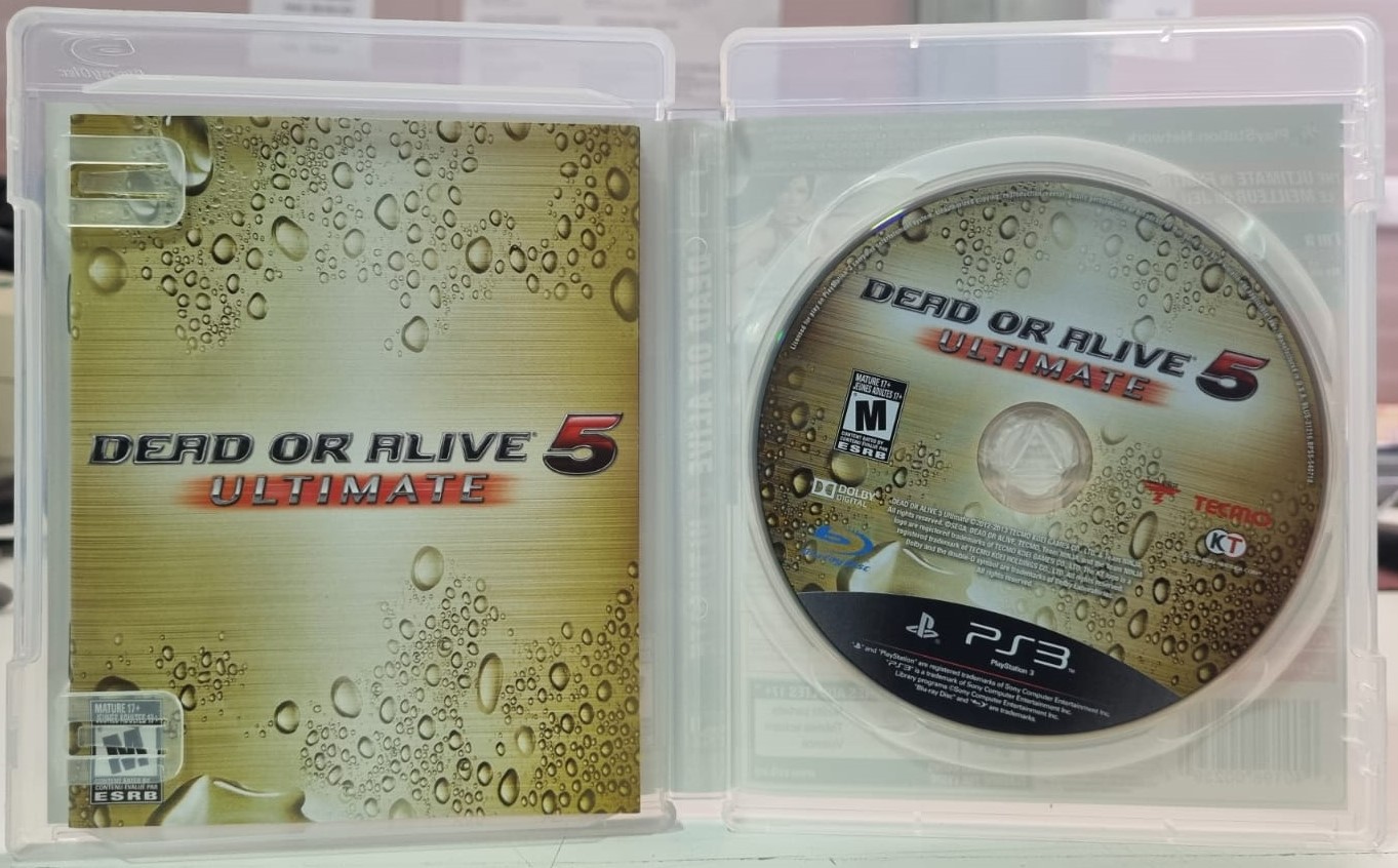 Dead Or Alive 5 Ultimate - PS3 (Mídia Física) - USADO - Nova Era Games ...