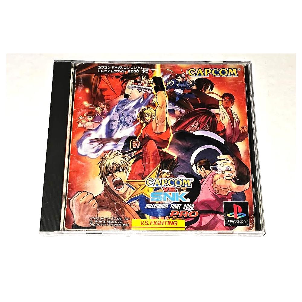 Capcom Vs Snk Pro , Original PS1 japonês (Usado) - Nova Era Games